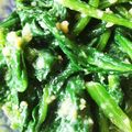 トーシコちゃん's cooksnap of when they made ほうれん草のくるみ味噌あえ.