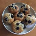 NowRin's cooksnap of when they made サラダ油で☆ブルーベリーヨーグルマフィン.