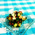 SP♪'s cooksnap of when they made さっぱりコク旨*胡瓜と梅のクリチあえ*.