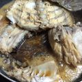 ＋SUN3's cooksnap of when they made 真鯛のあら（お頭)のあっさり煮.