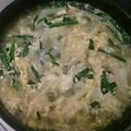 butapanda☆'s cooksnap of when they made ニラ玉スープ.