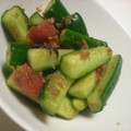 ikikikue's cooksnap of when they made きゅうりの梅おかか和え.