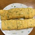 さとchan☆'s cooksnap of when they made 辛子明太子とねぎの卵焼き.