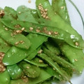 ★ぁねえ★'s cooksnap of when they made さやえんどうのゴマ和え.