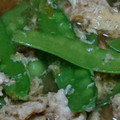 ★ぁねえ★'s cooksnap of when they made きぬさやの卵とじ.