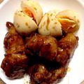 クックQOA2ZR☆'s cooksnap of when they made 豚こまと車麩で簡単角煮風.