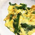 ささママ．エイミー's cooksnap of when they made ニラ卵.