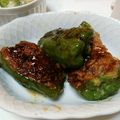 ゆずっちょ☆'s cooksnap of when they made たれでグツグツ☆ピーマンの肉詰め.