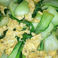 てぃちゃん0004's cooksnap of when they made 豚肉と青梗菜のふんわり卵炒め.