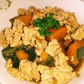 おーいお茶555's cooksnap of when they made めちゃ旨！カボチャのそぼろあんかけ.