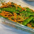 かぼすレモン's cooksnap of when they made 彩！人参と絹さやの胡麻和え.