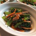 momo10300's cooksnap of when they made 小松菜のツナ和え.