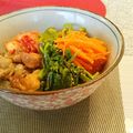 umizarusuki's cooksnap of when they made ナムル液で簡単に♬美味し〜ぃビビンバ✧.