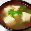 ゆかりちん♪'s cooksnap of when they made ワンタンっぽい食感！カニしゅうまいスープ.