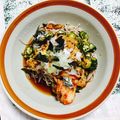 Campanilla's cooksnap of when they made 便秘解消！オクラ納豆キムチのお蕎麦♡.
