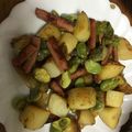 tayuko310's cooksnap of when they made 簡単♡そら豆とベーコンのガーリック炒め.