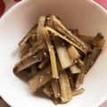 クックかずよさん☆彡's cooksnap of when they made 牛蒡のゴマ酢で炒り煮.