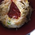 chikomon's cooksnap of when they made もやしだけビビンバ.
