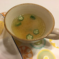ゆいまーるん's cooksnap of when they made *簡単カワイイ☆オクラのとろりんスープ♡.
