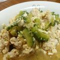 はるかっち１号's cooksnap of when they made 元気になる！！ゴーヤの豚たまご炒め.