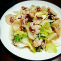 ぺんこmama's cooksnap of when they made 白菜と豚肉のあっさり塩炒め♪.