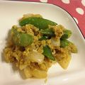 ゆいまーるん's cooksnap of when they made スナップえんどうと卵のしょうゆペパー味.
