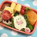 3chan。's cooksnap of when they made キャラ弁☆すみっコぐらし♡しろくま.
