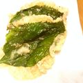 クック2DCB1D☆'s cooksnap of when they made セロリの葉の天ぷら.