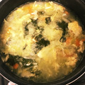 スイカが好物's cooksnap of when they made 時短♪千切り野菜のたまごスープ.