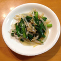 ゆすひと's cooksnap of when they made ゜*。ニラともやしのなめ茸和え。*°.