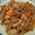 ☆baobab☆'s cooksnap of when they made いり鶏風煮物.