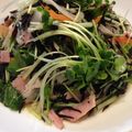 やまちゃん♡'s cooksnap of when they made えごま油入り☆水菜 ひじきサラダ♡.