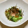 sunbright's cooksnap of when they made ＊水菜のお浸し 梅風味＊.