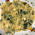 みー３２'s cooksnap of when they made ★ほっこり優しい味♪ほうれん草の卵とじ★.