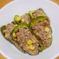 天音。's cooksnap of when they made 簡単！！ピーマンの肉詰め コンソメ味.