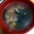 むーにんママ's cooksnap of when they made 桜海老ととうもろこしとわかめのスープ.