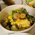 うぅこちゃん's cooksnap of when they made 小松菜、しらす、キムチと卵のニンニク炒め.