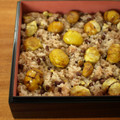 スタッフたかこ's cooksnap of when they made 焼き栗おこわ〜栗おこわ.