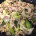 Kuronite's cooksnap of when they made 豚肉とキャベツの塩にんにく炒め.