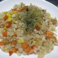ジョングレ's cooksnap of when they made 旦那喜ぶ♪がっつり系！豚肉入りチャーハン.
