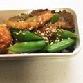 BYU's cooksnap of when they made ノンオイル♪スナップエンドウとちくわ炒め.