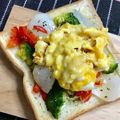 ぱくぱく1127's cooksnap of when they made 簡単イタリアン☆ぎゅうぎゅう焼きトースト.