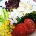 choco831's cooksnap of when they made 鶏ササミが美味い♡冷やし中華.