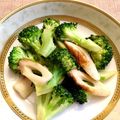 ネスター's cooksnap of when they made ちくわとブロッコリーのマヨポン炒め.