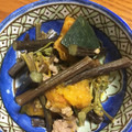 ガルフ's cooksnap of when they made わらびとかぼちゃの煮物.