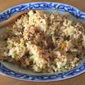 tomhalumam's cooksnap of when they made 餃子の種でリメイク☆チャーハン.