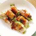 なぎさ▽▲'s cooksnap of when they made 簡単♡ウマウマ♡レタスの豚バラ巻き♡.