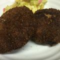 Mダッシュ☆'s cooksnap of when they made ♔メンチカツ♔ジューシーおいしー♪.
