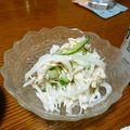 B子chan's cooksnap of when they made 鶏ささみと新玉ネギのわさびマヨサラダ♪.