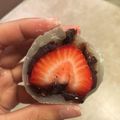 YuMy84's cooksnap of when they made レンジで簡単♪いちご大福.
